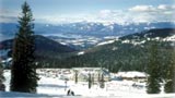 North Idaho Mountain - Snow Skiing